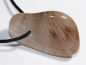 Preview: rutilated quartz with cord or silver 925