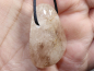 Preview: rutilated quartz with cord or silver 925