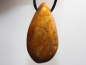 Preview: yellow jasper with cord or silver 925
