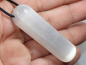 Preview: selenite with cord or silver 925
