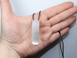 Preview: selenite with cord or silver 925