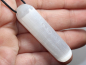 Preview: selenite with cord or silver 925