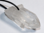 Preview: rock crystal with cord or silver 925