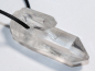 Preview: rock crystal with cord or silver 925
