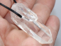 Preview: rock crystal with cord or silver 925