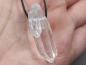 Preview: rock crystal with cord or silver 925