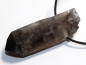 Preview: smoky quartz with cord or silver 925