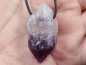 Preview: amethyst with cord or silver 925