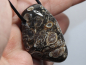 Preview: Turritella agate with cord or silver 925