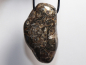 Preview: Turritella agate with cord or silver 925