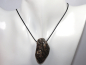 Preview: Turritella agate with cord or silver 925