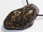 Preview: Turritella agate with cord or silver 925