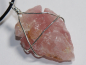 Preview: rose quartz with cord or silver 925