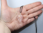 Preview: rose quartz with cord or silver 925