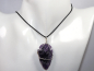 Preview: amethyst with cord or silver 925
