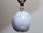 Preview: chalcedony with cord or silver 925