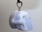 Preview: chalcedony with cord or silver 925