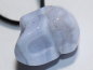 Preview: chalcedony with cord or silver 925