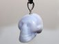Preview: chalcedony with cord or silver 925