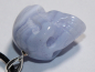 Preview: chalcedony with cord or silver 925