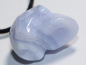 Preview: chalcedony with cord or silver 925
