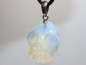 Preview: opal glass with cord or silver 925