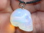 Preview: opal glass with cord or silver 925