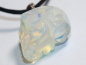 Preview: opal glass with cord or silver 925