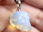 Preview: opal glass with cord or silver 925