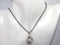 Preview: tourmaline quartz with cord or silver 925