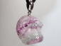 Preview: fluorite with cord or silver 925