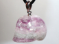 Preview: fluorite with cord or silver 925