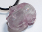 Preview: fluorite with cord or silver 925