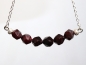 Preview: garnet with silver 925