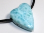 Preview: larimar with cord or silver 925