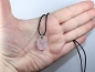 Preview: kunzite with cord or silver 925