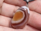 Preview: Botswana agate with cord or silver 925
