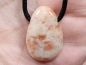 Preview: sunstone with cord or silver 925