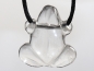 Preview: rock crystal with cord or silver 925