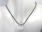 Preview: rock crystal with cord or silver 925