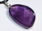 Preview: amethyst with cord or silver 925
