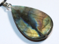 Preview: Labradorit mit Band oder Silber 925