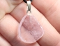 Preview: kunzite with cord or silver 925