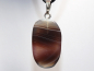 Preview: Botswana agate with cord or silver 925