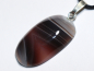 Preview: Botswana agate with cord or silver 925