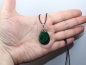 Preview: Malachit mit Band oder Silber 925