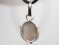 Preview: rosa Saphir mit Band oder Silber 925