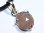 Preview: rosa Saphir mit Band oder Silber 925