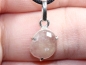 Preview: rosa Saphir mit Band oder Silber 925