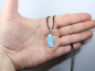 Preview: larimar with cord or silver 925